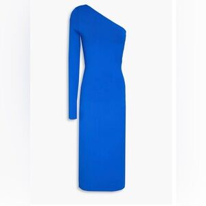 VB by Victoria Elegant Blue One-Shoulder Dress. Size 10 but fits like a size 8.